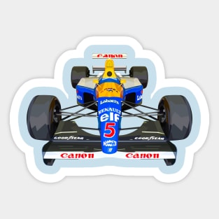 Williams FW14 Sticker